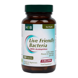 【新品】英国荷柏瑞HB益生菌嗜酸乳杆菌胶囊30亿活菌呵护肠胃健康