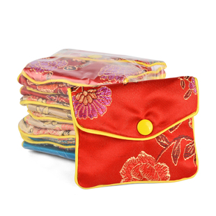 迷你首饰袋收纳袋锦囊包绒布黄金手饰饰品锦袋珠宝袋子包装小布袋