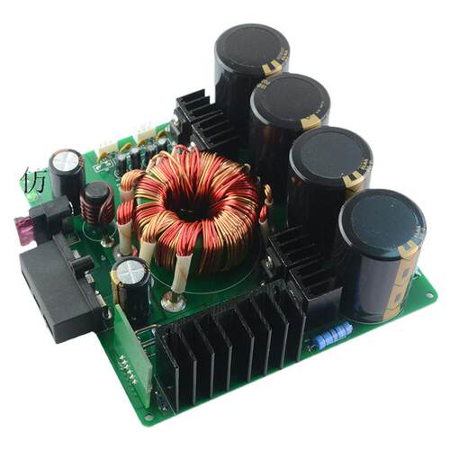 允迪HP6汽车功放用12V发烧升压转换开关电源板500W带保护DC转换器
