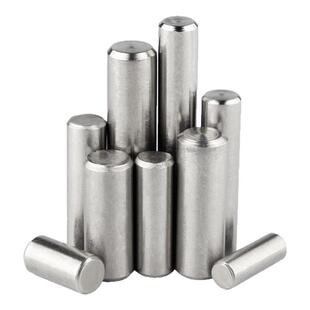 固万基304不锈钢圆柱销定位销固定销钉销轴实心销子GB119M3M4-M12