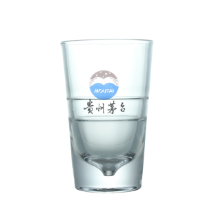 玻璃白酒杯定制logo小号烈酒杯一两二两三两吞杯一口杯分酒器酒壶