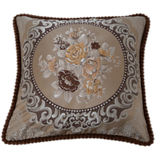 精选全棉木棉花枕芯汽车抱枕办公室午睡枕沙发靠垫靠枕白正方包邮