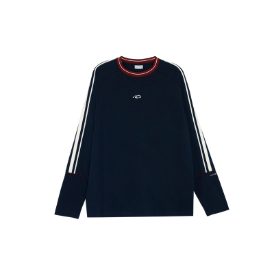 roaringwild圆领撞色长袖t恤