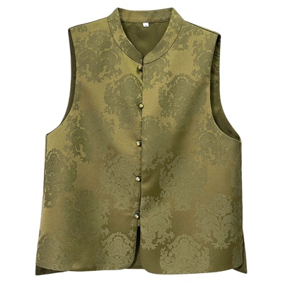 新中式国风马甲女2025年春秋新款