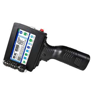 锴珑KL740智能手持式喷码机打生产日期食品纸盒条码小型全自动激光打码机器打价格标签机数字自动手持喷码机