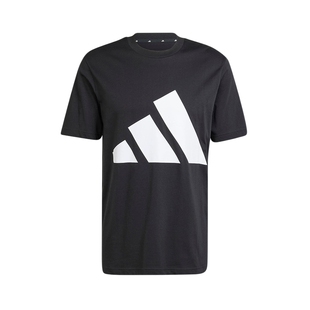 adidas阿迪达斯夏新款男运动休闲短袖圆领T恤透气宽松JE8945