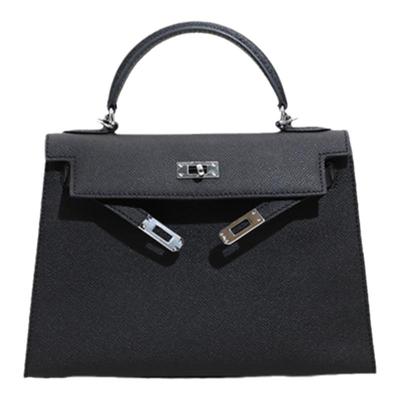 黑色迷你二代凯莉包包女手提包