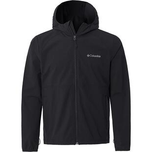 2026春夏新款哥伦比亚男防泼水轻薄透气连帽软壳衣WE1602/XO8440