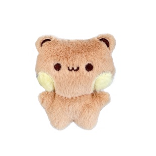 一二布布原创毛绒挂件贴贴包包挂件玩偶公仔书包挂饰情侣配饰若楠