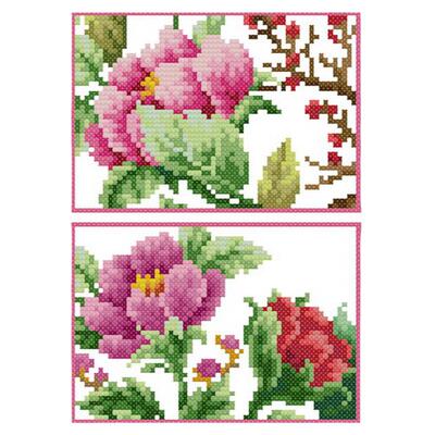 法国r线十字绣双面绣名片夹