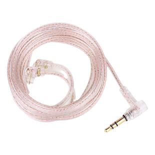 CVJ 原装双并线0.78 S款插针通用耳机线适用于KZ TRN CCA可选带麦