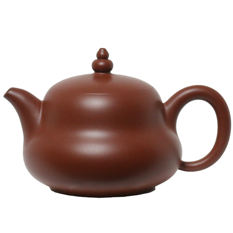 邱桂林单丛岩茶水平梨壶朱泥壶