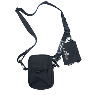 MYE潮牌机能扣件户外molle扣具多用途战术背带野外反光魔术贴部件