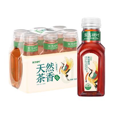 农夫山泉东方树叶普洱茶无糖335ml*6瓶