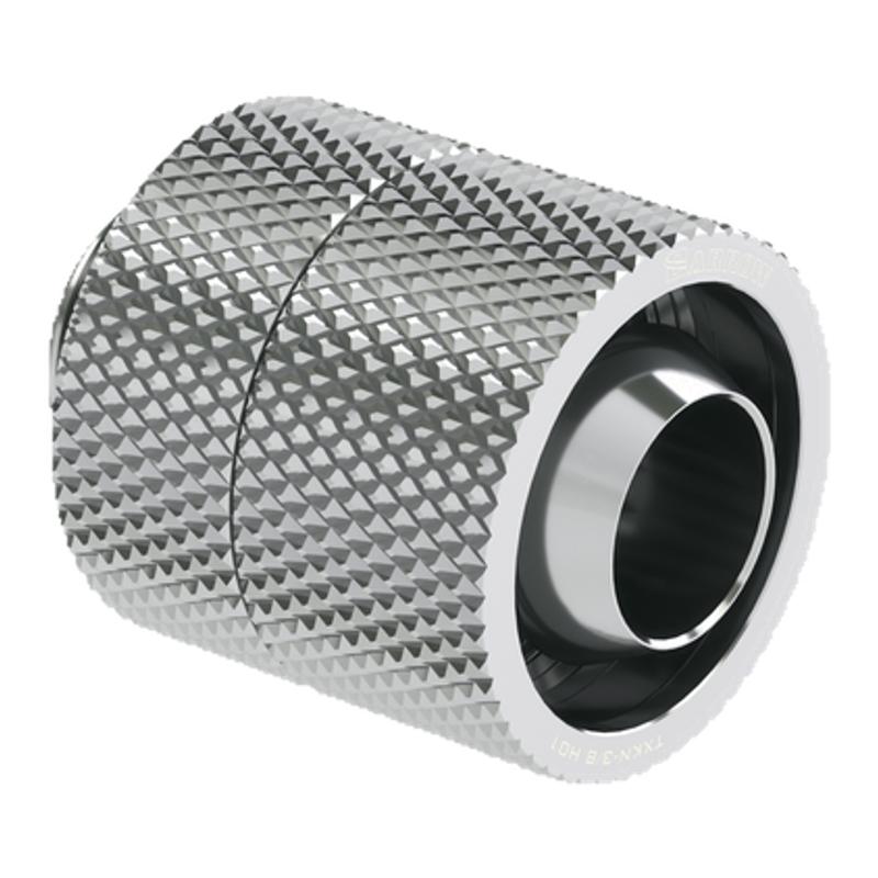 BARROW三分厚软管旋转快拧 EPDM哑光黑色软管 分体水管 10*16mm