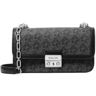 【新年礼物】Michael Kors/MK女包法棍包印花时尚百搭单肩斜挎包