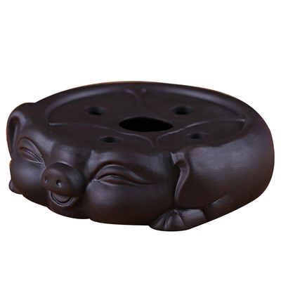 紫砂茶道紫砂貔貅壶承底座茶具