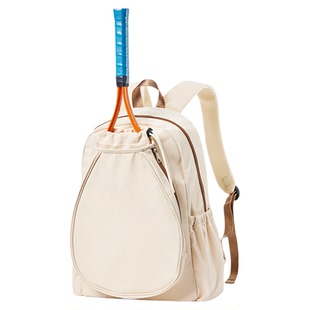 高颜值网球包女2025新款双肩羽毛球包轻便大容量训练专用运动背包