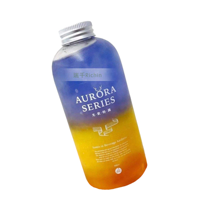 极光胖胖鲜果汁网红550ml饮料瓶