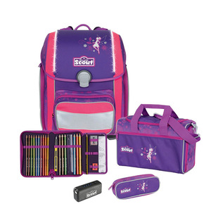 25新款上架！德国直邮SCOUT Genius小学护脊减负减压防驼背书包