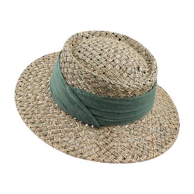 ROUIIEFAO草帽手工编织透气