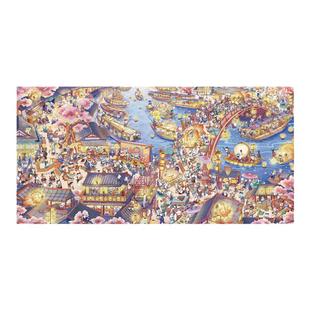 猫的天空之城拼图1000片狸猫上河图成人益智玩具原创国潮风潮玩