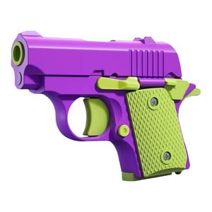 重力小萝卜枪可折叠解压萝卜刀爆款玩具模型可爱网红重力萝卜小刀