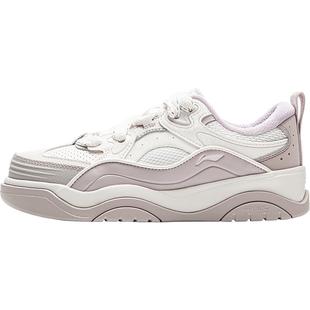 李宁征程2面包鞋老爹鞋女鞋厚底增高鞋子秋冬新款运动鞋男休闲鞋