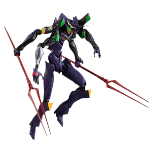 儿童新品十三号机可动手办初号机二号战士模型男孩动漫紫螳螂玩具