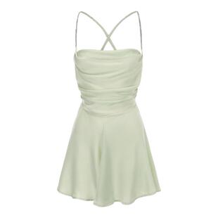 今夕何夕2026新款性感高级睡衣冰丝纯欲风夏天法式吊带睡裙女蕾丝