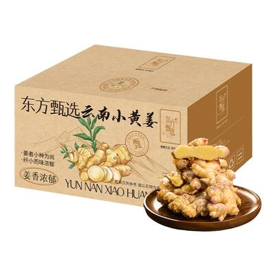 东方甄选云南小黄姜生姜新鲜蔬菜生鲜厨房调味