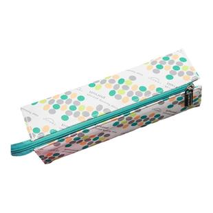 日本KOKUYO国誉笔盒可展开式方形学生大容量帆布笔袋国誉杜邦纸