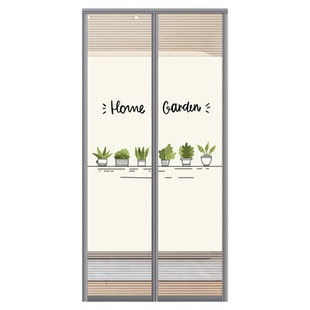 2026新款防蚊门帘磁性魔术贴家用金刚网防隐私通风纱门遮挡隔断帘