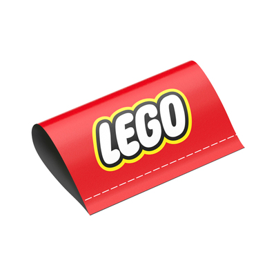 乐高车贴水洗标签lego唛贴