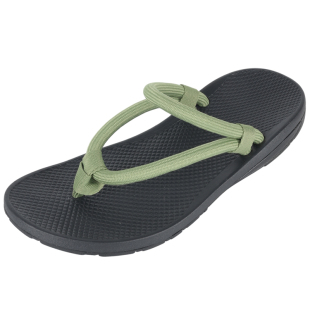 越南进口情侣简约风绿色凉拖鞋两用二合一人字拖女夏沙滩夹脚凉鞋