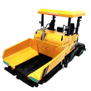 合金工程车模型1:40摊铺机儿童玩具铺路机沥青机履带铺路机仿真