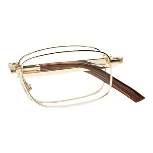 玉品堂高清老花镜男款女防蓝光远近两用折叠便携式中老人老光眼镜