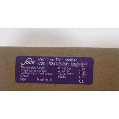 议价SUCO苏克压力传感器0720-25241-B-001全新包装，议价出