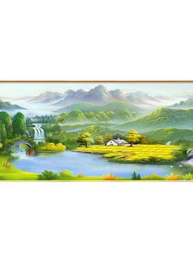客厅油画招财高端装饰画