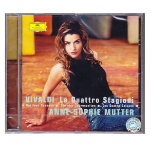 【原装进口】穆特 维瓦尔第 四季 魔鬼的颤音 小提琴 古典 CD唱片