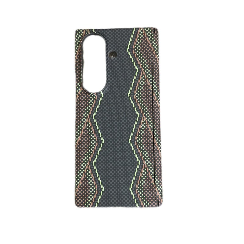 仿碳纤维纹凯夫拉纹水贴迷彩蛇皮纹权杖适用三星Galaxy Z Fold7 Z Fold6手机壳磁吸ZFold5硬壳w25中轴w24 w26