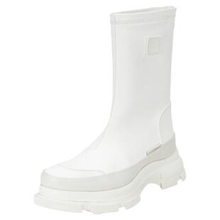 both女款切尔西靴潮流高帮鞋短款靴子时尚休闲厚底烟筒靴中筒靴