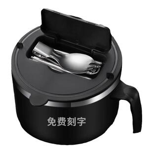 不锈钢保温饭盒学生小学生专用饭缸食堂打饭碗饭盆大容量便当餐盒