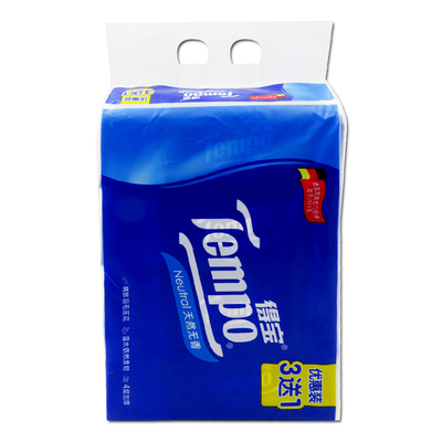 Tempo得宝洋甘菊湿厕纸加厚加大擦屁屁私处湿厕巾洁厕可冲40片