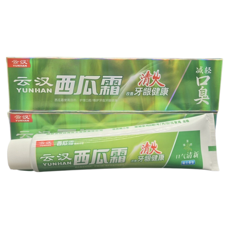 云汉西瓜霜牙膏精典牙膏200克