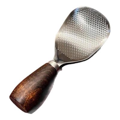 304不锈钢不沾米饭木柄可立式