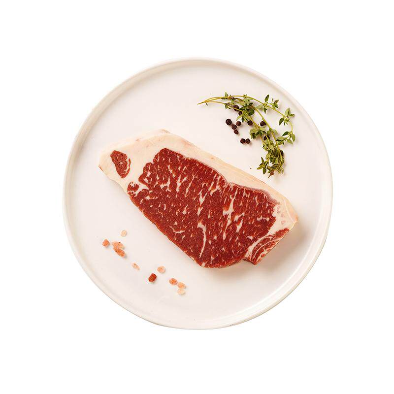 肉鲜森澳洲进口谷饲安格斯西冷原切牛排健身高蛋白牛扒150g