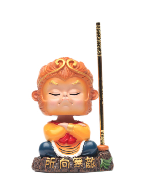 网红孙悟空可爱风男女汽车摆件