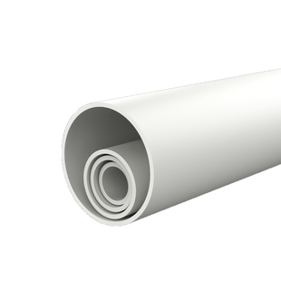 PVC管排水管子下水管道塑料管材50 75 110 160 200 250 315 400mm