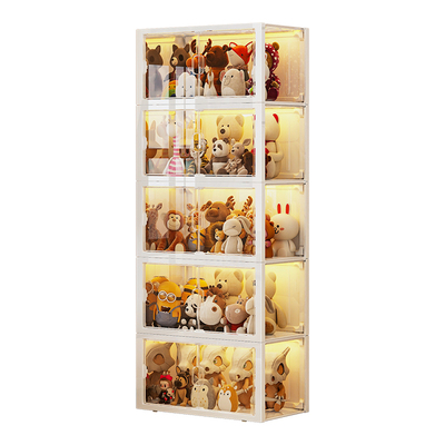 双磁吸独立开门●大角度拿取方便